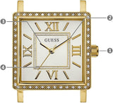 Guess White Dial Gold Mesh Bracelet Watch For Women - W0826L2 Authentic Buy Shop Now