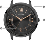 Guess Montauk Black Tone Stainless Steel Watch For Women - W0933L4 Authentic Buy Shop Now