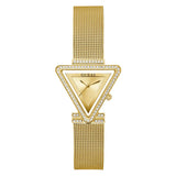 Guess Fame Diamonds Gold Dial Gold Mesh Bracelet Watch for Women - GW0508L2 Authentic Buy Shop Now