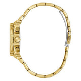 Guess Fusion Chronograph Gold Dial Gold Steel Strap Watch for Women - GW0552L2 Authentic Buy Shop Now