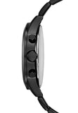 Guess Atlas Chronograph Black Dial Black Steel Strap Watch For Men - W0668G5 Authentic Buy Shop Now
