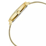 Guess Iconic Diamonds Gold Dial Gold Mesh Bracelet Watch For Women - GW0477L2 Authentic Buy Shop Now