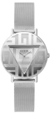 Guess Iconic Quartz Silver Dial Silver Mesh Bracelet Watch For Women - GW0527L1 Authentic Buy Shop Now