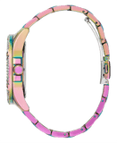 Guess Queen Multicolor Dial Multicolor Steel Strap Watch For Women - GW0464L4 Authentic Buy Shop Now