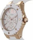 Guess Overdrive Analog White Dial White Rubber Strap Watch for Women - W10614L2 Authentic Buy Shop Now