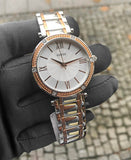 Guess Park Ave Silver Dial Two Tone Steel Strap Watch for Women - W0636L1 Authentic Buy Shop Now