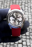 Guess G-Twist Silver Dial Red Rubber Strap Watch for Women - W0911L9 Authentic Buy Shop Now