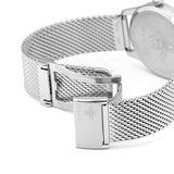 Gucci G-Timeless Mother of Pearl Dial Silver Mesh Bracelet Watch For Women - YA1264040 Authentic Buy Shop Now