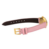 Gucci G Timeless Quartz Pink Dial Pink Leather Strap Watch For Women - YA1265005 Authentic Buy Shop Now