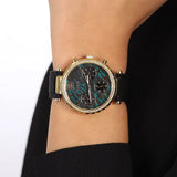 Guess Solstice Diamonds Black Mother of Pearl Dial Black Rubber Strap Watch for Women - GW0113L2 Authentic Buy Shop Now