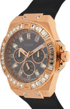 Guess Venus Diamonds Black Dial Black Rubber Strap Watch for Women - GW0118L2 Authentic Buy Shop Now