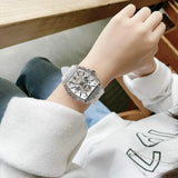 Guess Phoenix Multi Function Silver Dial White Rubber Strap Watch for Men - GW0203G1 Authentic Buy Shop Now