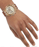 Guess Analog Multifunction White Dial Brown Leather Strap Watch for Men - GW0262G3 Authentic Buy Shop Now