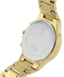 Guess Moonlight Diamonds Gold Dial Gold Steel Strap Watch for Women - GW0320L5 Authentic Buy Shop Now