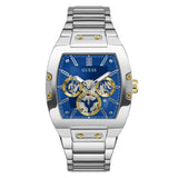 Guess Phoenix Multifunction Blue Dial Silver Steel Strap Watch For Men - GW0456G5 Authentic Buy Shop Now