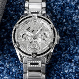 Guess Queen Quartz Silver Dial Silver Steel Strap Watch For Women - GW0464L1 Authentic Buy Shop Now