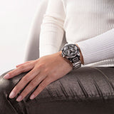 Guess Queen Quartz Silver Dial Silver Steel Strap Watch For Women - GW0464L1 Authentic Buy Shop Now