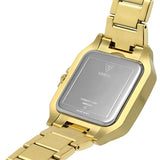 Guess Deco Quartz Crystals Gold Dial Gold Steel Strap Watch For Women - GW0472L2 Authentic Buy Shop Now