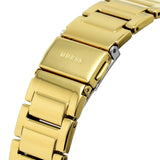 Guess Deco Quartz Crystals Gold Dial Gold Steel Strap Watch For Women - GW0472L2 Authentic Buy Shop Now