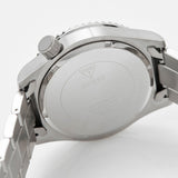 Guess Axle Multifunction Black Dial Silver Steel Strap Watch For Men - GW0488G1 Authentic Buy Shop Now