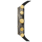Guess Edge Chronograph Black Dial Black Leather Strap Watch For Men - GW0492G1 Authentic Buy Shop Now