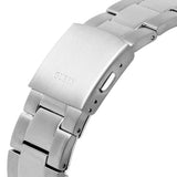 Guess Edge Chronograph Black Dial Silver Steel Strap Watch For Men - GW0539G1 Authentic Buy Shop Now