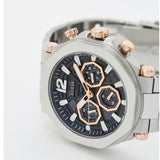 Guess Edge Chronograph Black Dial Silver Steel Strap Watch For Men - GW0539G1 Authentic Buy Shop Now