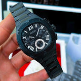 Guess Headliner Multifunction Black Dial Black Steel Strap Watch For Men - GW0572G3 Authentic Buy Shop Now