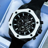 Guess Formula Chronograph Black Dial Black Silicone Strap Watch For Men - GW0579G1 Authentic Buy Shop Now