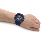 Guess Formula Multifunction Blue Dial Blue Silicone Strap Watch For Men - GW0579G3 Authentic Buy Shop Now