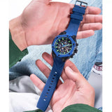 Guess Formula Multifunction Blue Dial Blue Silicone Strap Watch For Men - GW0579G3 Authentic Buy Shop Now