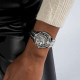Guess Allara Quartz Silver Dial Silver Steel Strap Watch For Women - GW0604L1 Authentic Buy Shop Now