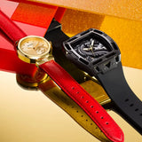 Guess Legend Analog Black Dial Black Rubber Strap Watch For Men - GW0648G1 Authentic Buy Shop Now