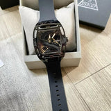 Guess Legend Analog Black Dial Black Rubber Strap Watch For Men - GW0648G1 Authentic Buy Shop Now