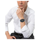 Fossil Machine Chronograph Black Dial Two Tone Steel Strap Watch for Men - FS5164 Authentic Buy Shop Now