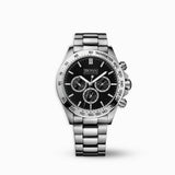 Hugo Boss Ikon Black Dial Silver Steel Strap Watch for Men - 1512965 Authentic Buy Shop Now