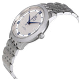 Omega De Ville Prestige Co-Axial Rhodium Silver Dial Silver Steel Strap Watch for Men - 424.10.40.20.02.001 Authentic Buy Shop Now