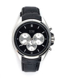 Hugo Boss Driver Black Dial Black Leather Strap Watch for Men - 1512879 Authentic Buy Shop Now