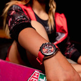 Tag Heuer Formula 1 Chronograph Red Dial Red Rubber Strap Watch for Men - CAZ101AN.FT8055 Authentic Buy Shop Now