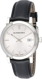Burberry The City White Dial Black Leather Strap Watch for Men - BU9008 Authentic Buy Shop Now