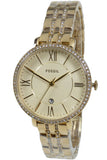 Fossil Jacqueline Gold Dial Gold Steel Strap Watch for Women - ES3547 Authentic Buy Shop Now
