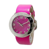 Marc Jacobs Amy Pop Pink Dial Pink Leather Strap Watch for Women - MBM1286 Authentic Buy Shop Now