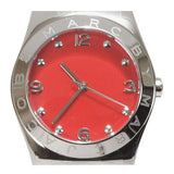 Marc Jacobs Classic Red Dial Silver Steel Strap Watch for Women - MBM3031 Authentic Buy Shop Now