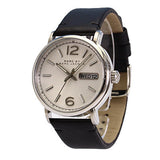 Marc Jacobs Fergus White Dial Black Leather Strap Watch for Men - MBM5076 Authentic Buy Shop Now