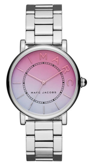 Marc Jacobs Roxy Pink Dial Silver Steel Strap Watch for Women - MJ3552 Authentic Buy Shop Now
