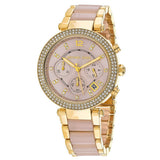 Michael Kors Parker Gold Dial Two Tone Steel Strap Watch for Women - MK6326 Authentic Buy Shop Now