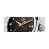 Tag Heuer Link Quartz Black Dial Silver Steel Strap Watch for Women - WBC131F.BA0649 Authentic Buy Shop Now