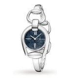 Gucci Horsebit Collection Mother of Pearl Black Dial Silver Steel Strap Watch For Women - YA139503 Authentic Buy Shop Now