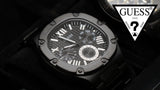 Guess Headliner Multifunction Black Dial Black Steel Strap Watch For Men - GW0572G3 Authentic Buy Shop Now