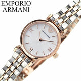 Emporio Armani Gianni Mother of Pearl Dial Two Tone Steel Strap Watch For Women - AR1764 Authentic Buy Shop Now